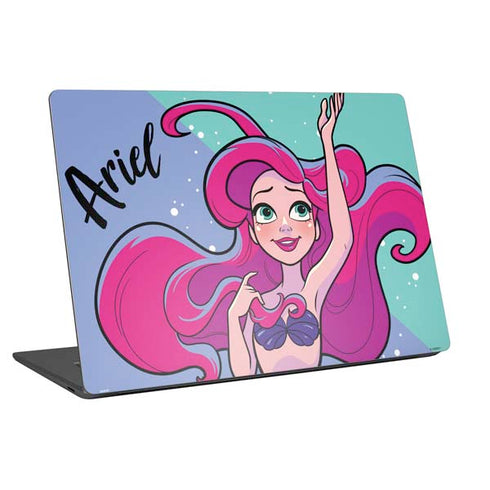 Disney Princess Ariel Art Universal Laptop 12in (9.8 x 6.8in) Skin
